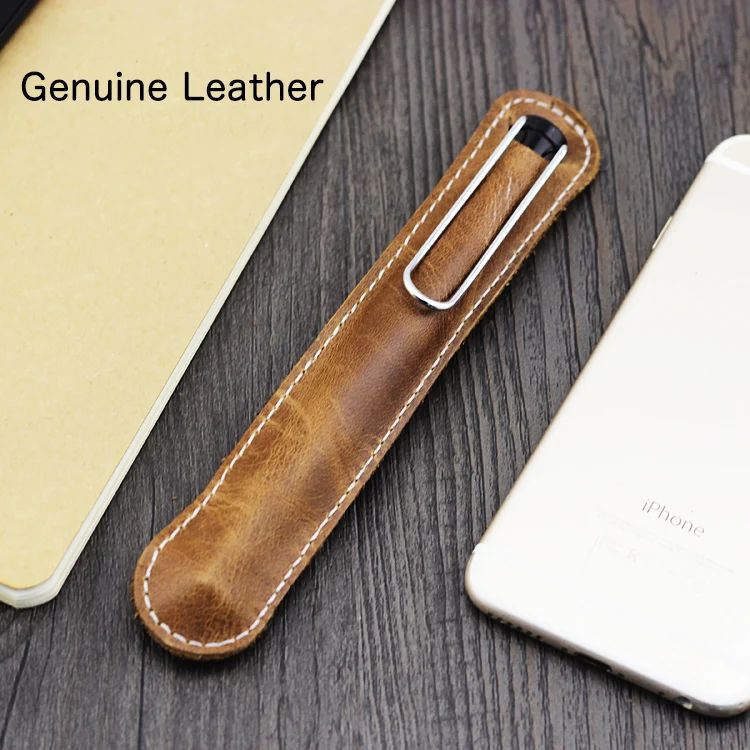 First layer of real cowhide Genuine Leather case For Huawei mate 20 X Stylus M-PEN Pouch Ancient pencil | Мобильные телефоны и