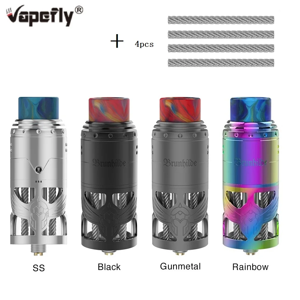 Оригинальный Vapefly брунхильд Топ Койлер RTA 8 мл емкость с окружающей верхней