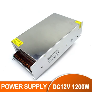 

Power Supplies driver transformer 110v 220v AC to DC 12V 100A 1200W Single Output Switching power supply For camera router LED l