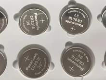 20pcs/lot Panasonic Lithium Battery 3V Li-ion CR2016 Button Battery Watch Coin Cell Batteries CR 2016 DL2016 ECR2016 GPCR