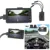 Impermeabile del Motociclo di Guida Video Recorder HD LCD con la Parte Anteriore e Videocamera vista posteriore 140 Gradi Ampio Angolo di Visione Notturna di Sostegno