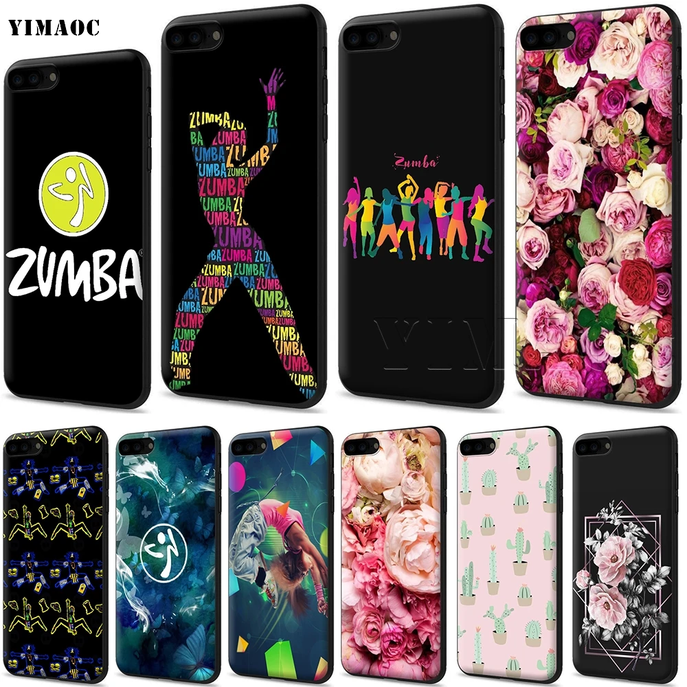 

YIMAOC Zumba Dance Fitness Soft Silicone Case for iPhone 11 Pro XS Max XR X 8 7 6 6S Plus 5 5s se