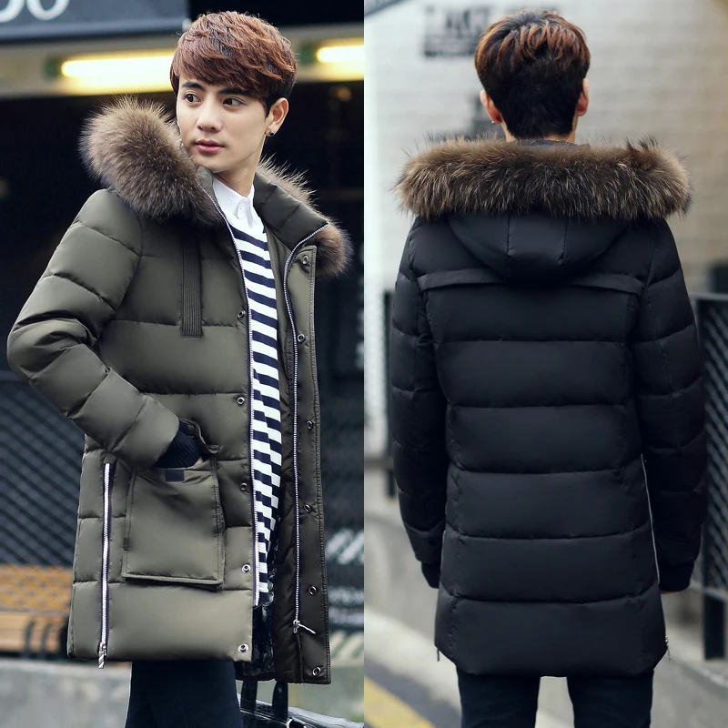 Suehaiwe's Брендовое зимнее длинное пальто для мужчин с капюшоном теплые модные мужские куртки осеннее однотонное пальто мужские chaqueta veste manteau