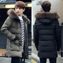 Suehaiwe's Брендовое зимнее длинное пальто для мужчин с капюшоном теплые модные мужские куртки осеннее однотонное пальто мужские chaqueta veste manteau