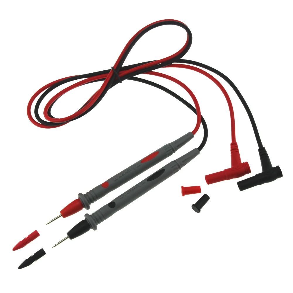 

Universal Probe Test Leads Pin for Digital Multimeter Needle Tip Meter Multi Meter Tester Lead Probe Wire Pen Cable 1000V 10A