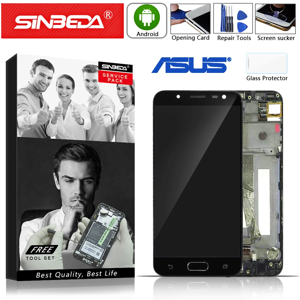 

Original LCD For Asus V500kl For ASUS ZenFone V Live V500KL LCD Screen Digitizer Assembly Touch Screen+ Frame For ASUS V500KL