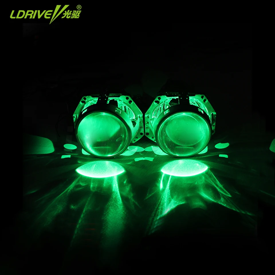 Лидер продаж! 2 шт./лот высокое качество новый светодиод Devil Eye Demon RGB цвет