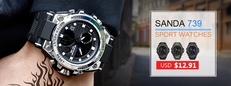 OTS Led водонепроницаемые спортивные часы модные повседневные спортивные наручные часы для дайвинга военные электронные цифровые армейские мужские часы