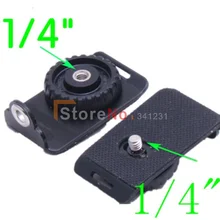 2 шт. БЫСТРОРАЗЪЕМНАЯ пластина для камеры Слинг Быстрый плечевой ремень