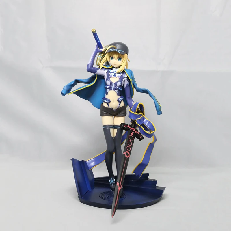 

25cm Classic Anime Fate stay night Grand Order Saber Mysterious Heroine X PVC Action Figure Collectible Doll Model Toys