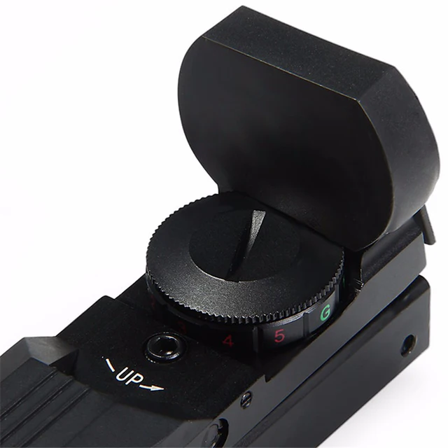 ¡Oferta! Riflescope de 20mm, óptica de caza, reflejo holográfico de punto rojo, mira Táctica de 4 retículas, accesorios de pistola de caza - Imagen 5