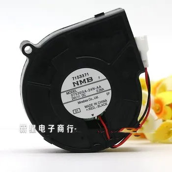 

NMB 07530GA-24N-AA 7530 24V 0.26A 2 line centrifugal vortex fan blower