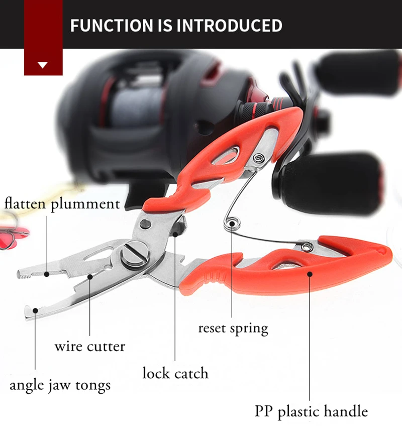 Уличные рыболовные инструменты, алюминиевые рыболовные плоскогубцы, ножницы, леска, резак, резак, крючок для удаления, снасти, Shearspesca Acesorios