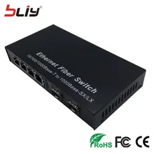 

SFP 2G4FEP 20km 1000M SC fiber port RJ45 ethernet port media converter plug-and play power supply POE switch