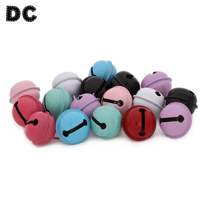 

Fashion Cute Mixed Color Small Jingle Bells Loose Beads Charm Pendant for Christmas Decoration DIY Jewelry Accessories F5196