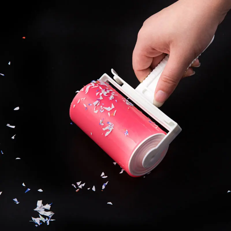 

'The Best' Cleaning Sticky Hair Roller Reusable Wool Dust Catcher Washable Carpet Dust Drum Lint Cloth Hair Remover Brushes 889