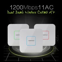 COMFAST 1200M wireless Ceiling AP 2.4G/5G Dual band Wifi Signal Amplifier Repeater 802.11 AC Wifi Router 48V POE Access Point AP