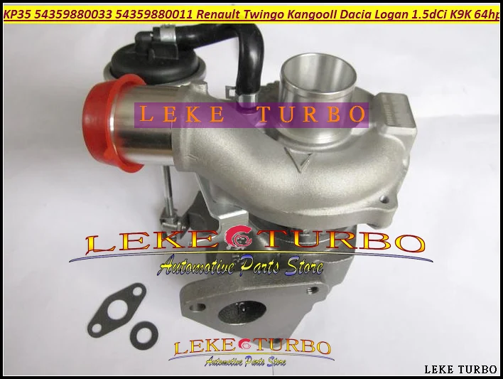 Турбокомпрессор турбо KP35 011 033 54359700011 54359700033 8200507852 для Renault Kangoo 2 Volkswagen Dacia Logan 2004 K9K