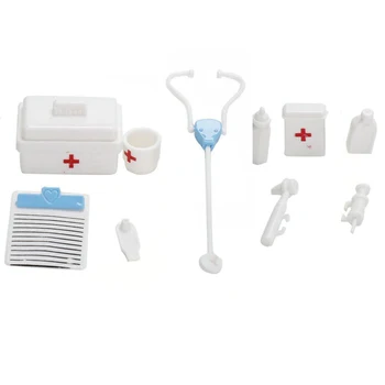 

NK One Set Doll Accessories Toy medical kit Doll Pet Toys For Barbie doll Baby Toys Best Christmas gifts DZ
