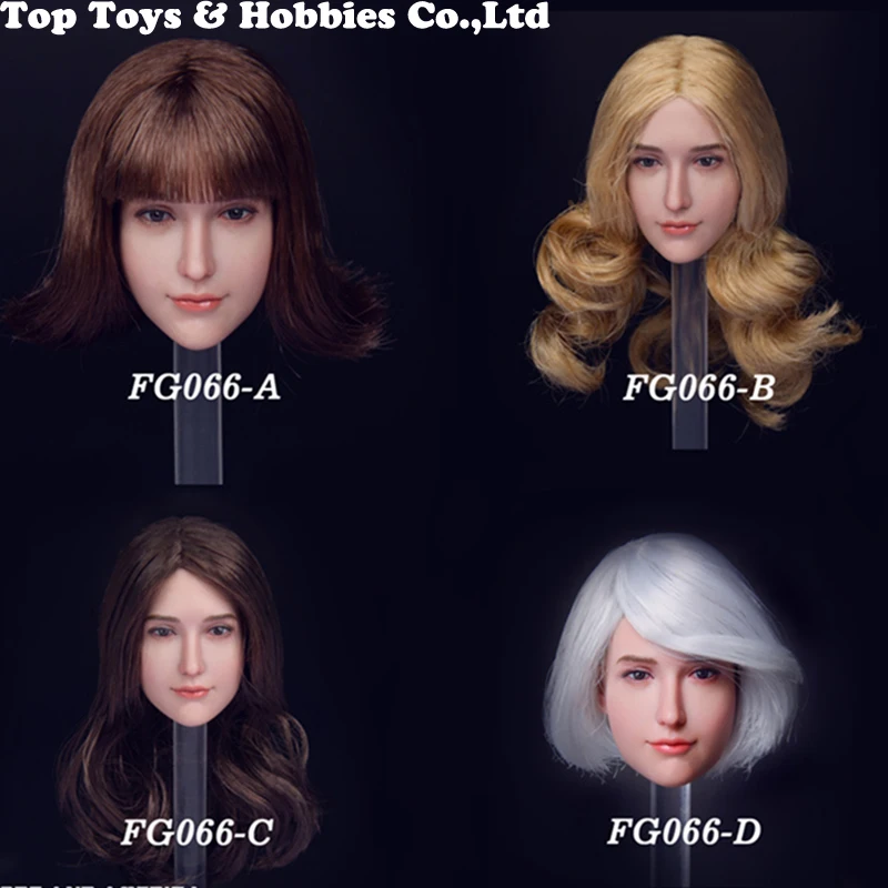 

Fire Girl Toys FG066 1/6 Scale Europe and America Sweet Female Girl head carving for 12'' Female figure boy accessory