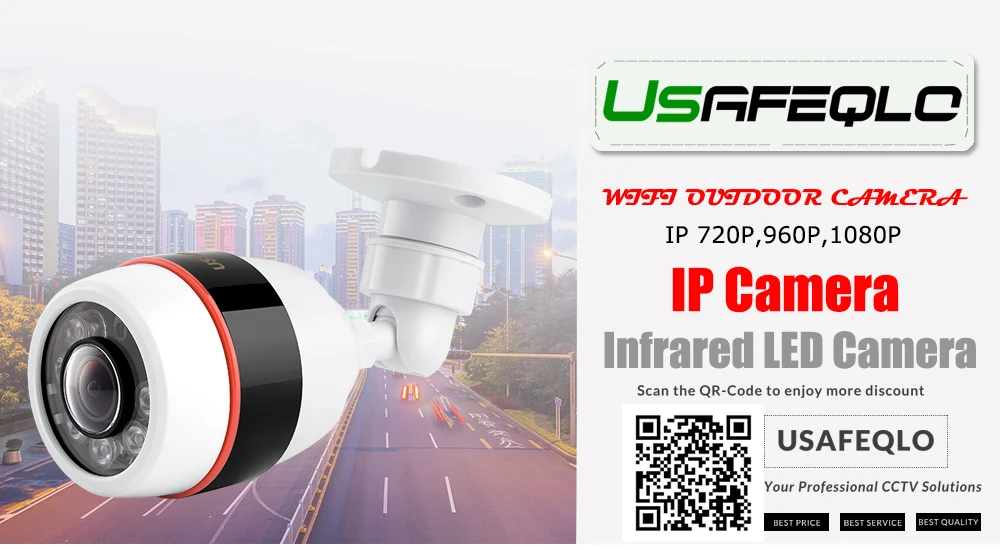 USAFEQLO широкоугольная 1,8 мм уличная IP камера PoE 1080P 960P 720P ABS корпус ONVIF безопасности водонепроницаемая IP камера CCTV 6 шт. Массив LED