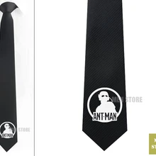 Ant Man Symbol Мужской Жаккардовый тканый тонкий узкий 2," галстук 6 см Галстук Свадебная вечеринка галстук для жениха запонки LK085M