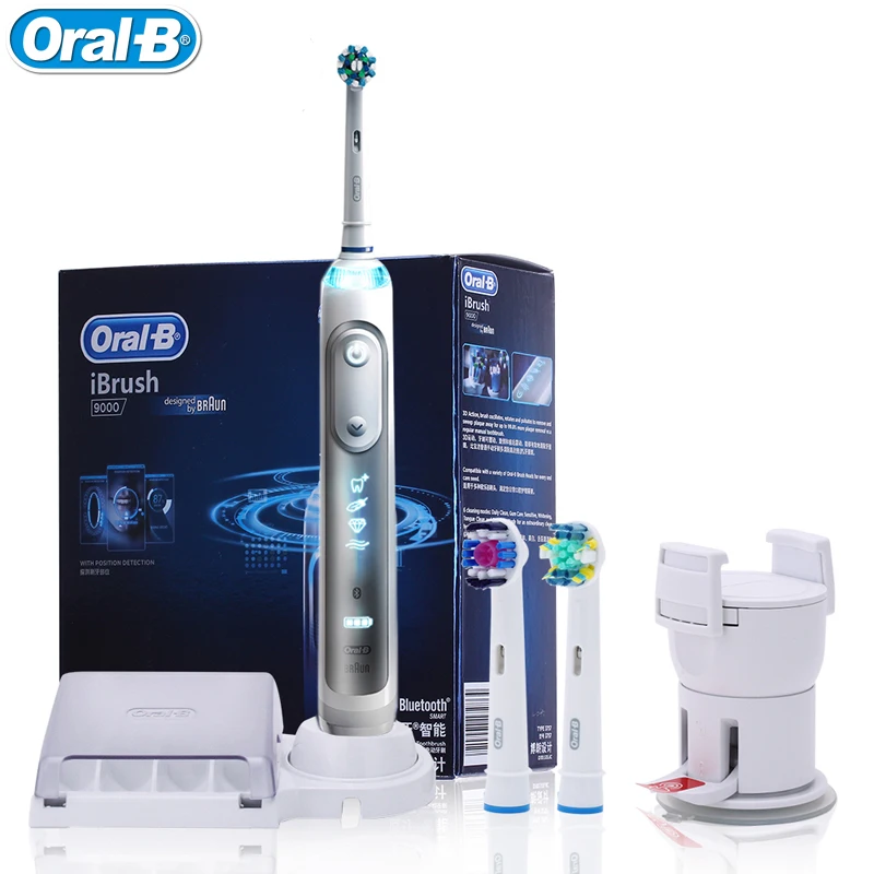 Oral B Plus 9000 spazzolini elettrici ad ultrasuoni denti ricaricabili  sbiancamento orale cura profonda spazzolino elettrico _ - AliExpress Mobile