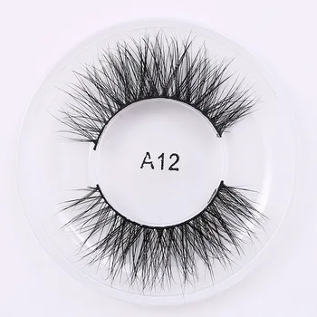 

New 3D Mink False Eyelashes Soft Cross High-grade Natural Long Eye Lashes Tapered Sexy Makeup Tool Thick Mink Fake Eyelashes