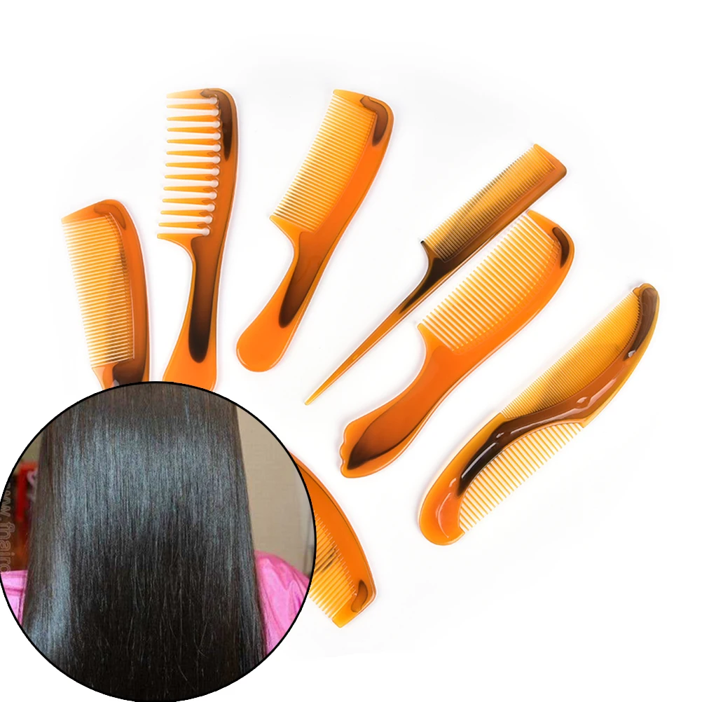 1pcs Beef Tendon escova de cabelo Detangle Hair Comb Break Not Hair Brushes Antistatic Rat-tail Combs Hair Styling Tool