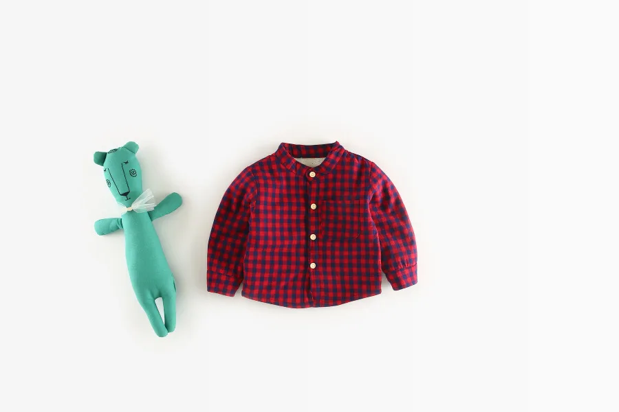 kids plaid shirt