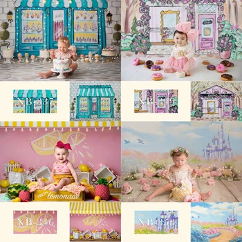 MEHOFOTO Photo Background Children Photography Backdrops For Photo Studio Custom Baby Shower Photographic Background Props rainbow sky gold stars unicorn baby shower custom photo backdrops pink photography studio background 7x5ft