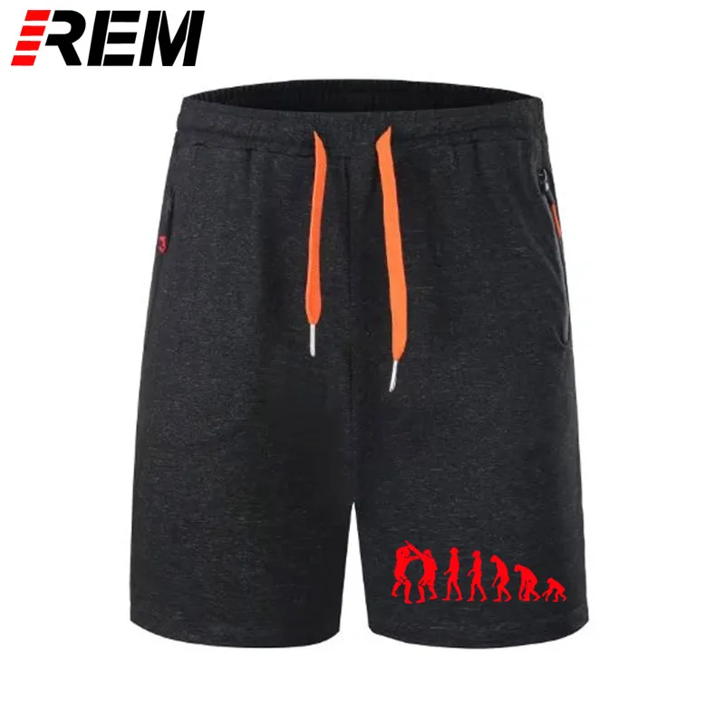 REM летние мужские трусики Krav Maga модные короткие штаны из хлопка израильские трусы