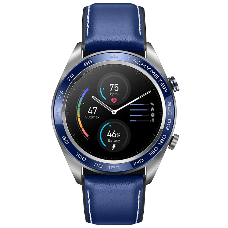 Huawei Honor Magic Watch 5ATM водонепроницаемый трекер сердечного ритма трекер сна напоминание Сообщения NFC gps спортивные умные часы 1,2 дюймов