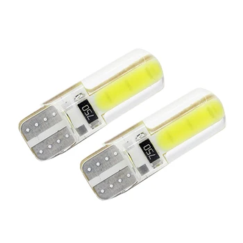 

1Pcs/Lot SUNKIA T10 W5W 194 168 Canbus Car Styling Interior Dome Lamp COB External Clearance Parking Backup Lamp 3CM