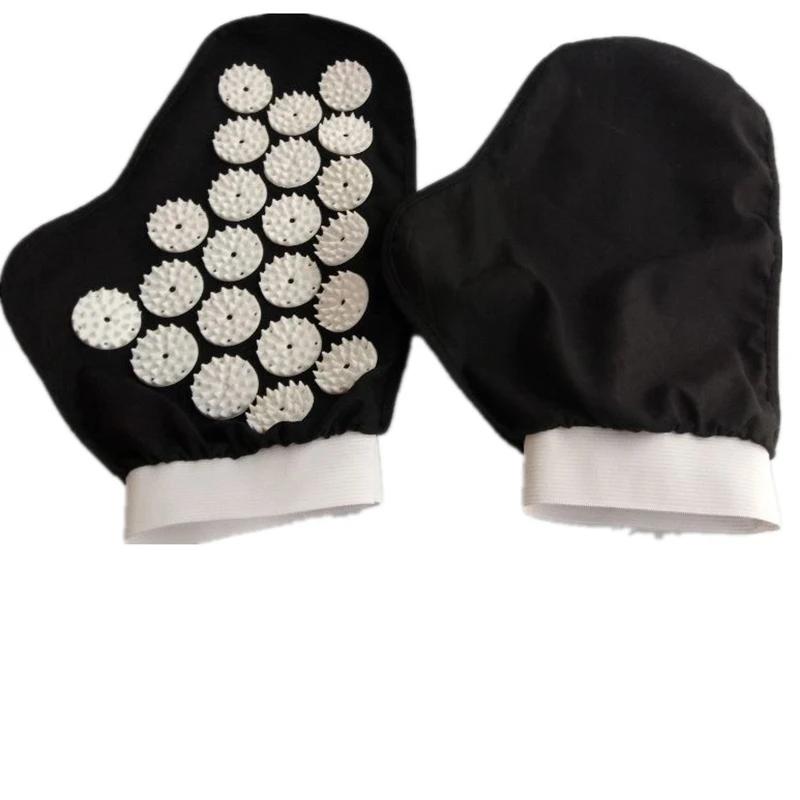 1pair Acupuncture Massage Gloves Hand Hold Fully Body Massager Blood Circulation Relieve Pain Muscle Tension Body Massage GLove 1pair Acupuncture Massage Gloves Hand Hold Fully Body Massager Blood Circulation Relieve Pain Muscle Tension Body Massage GLove