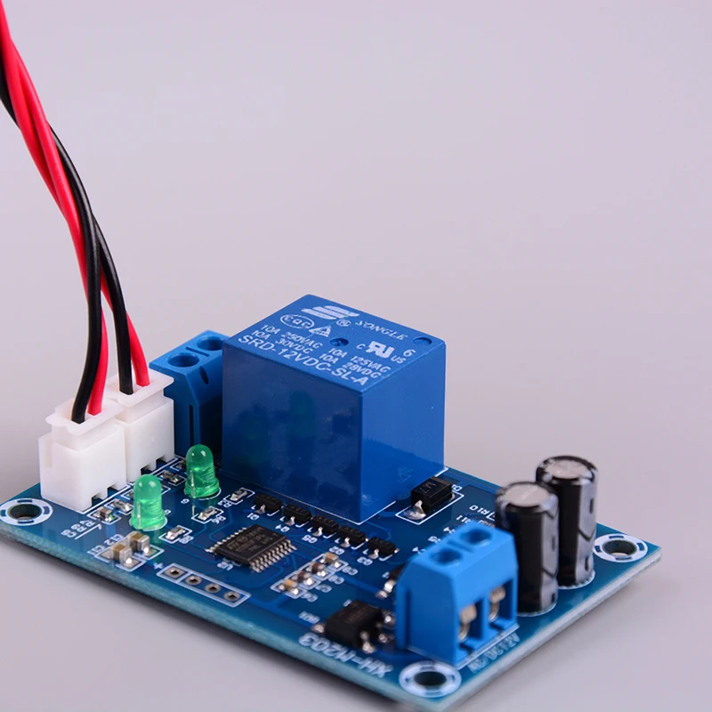 1pcs XH M203 Full Automatic Water Level Controller Pump Switch Module AC/DC 12V Relay G08 Drop