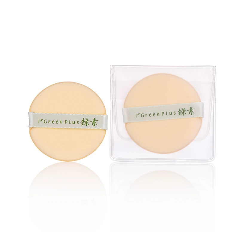 

2pcs Makeup Air Cushion Soft Polyurethane Puff Pro Dry Wet Concealer Foundation Smooth Powder Liquid Foundation and Powder Puff