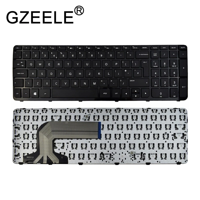 GZEELE для hp Pavilion 15-d 15-d000 15-d100 15z-d000 15-R 15-R111NA N278SA N090SA N221SA 15-G093SA клавиатура для компьютера c английской раскладкой QWERTY клавиатура