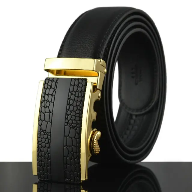 140cm Mens black designer Belts Luxury mens Genuine Leather belt for ...