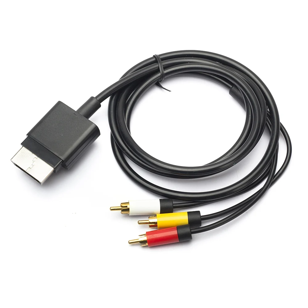 Композитный кабель GREATLINK для аудио и видео 1 8 м AV RCA с тремя разъемами аксессуары