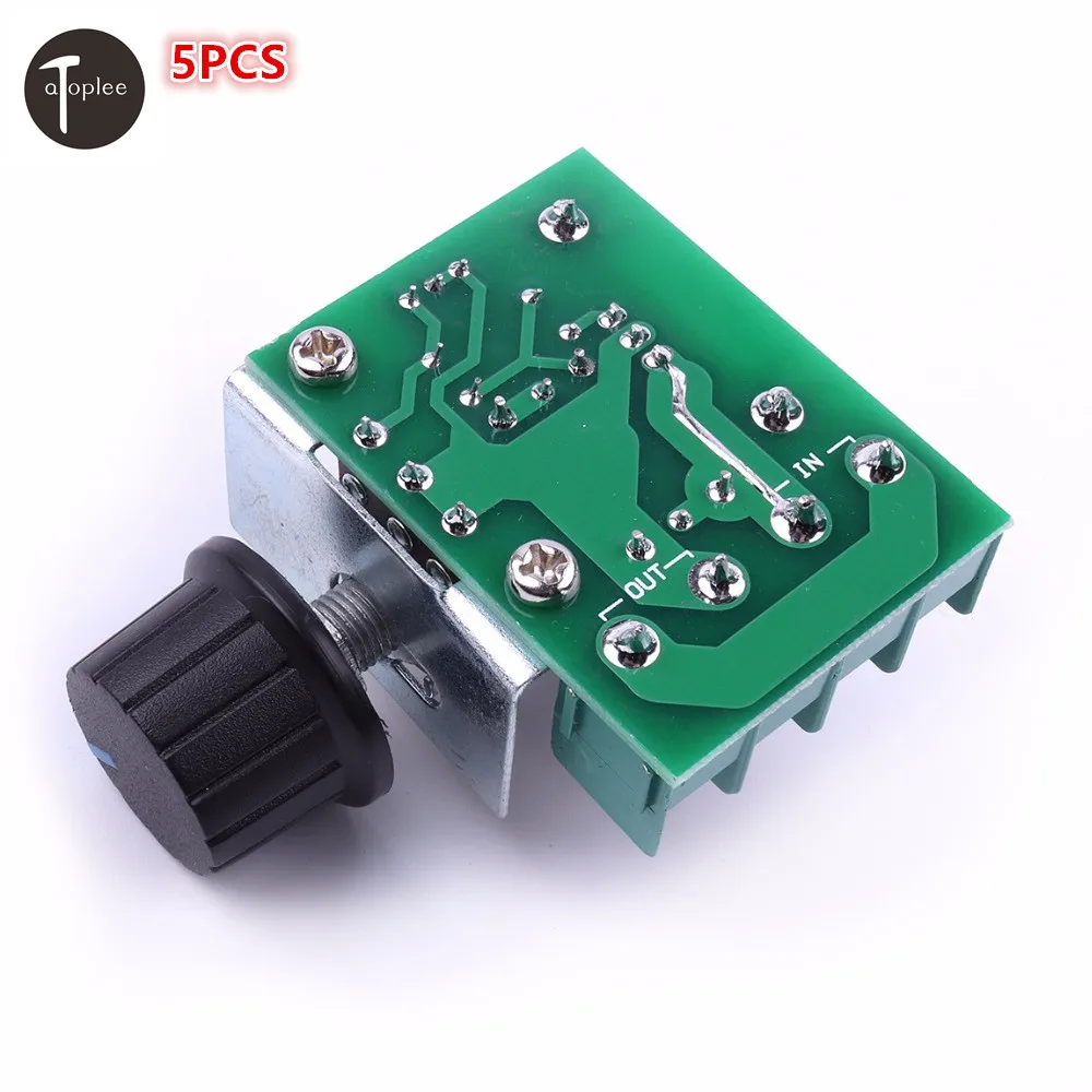 5PCS 50220V 2000W PWM AC Stepper Motor Speed Controller Knob