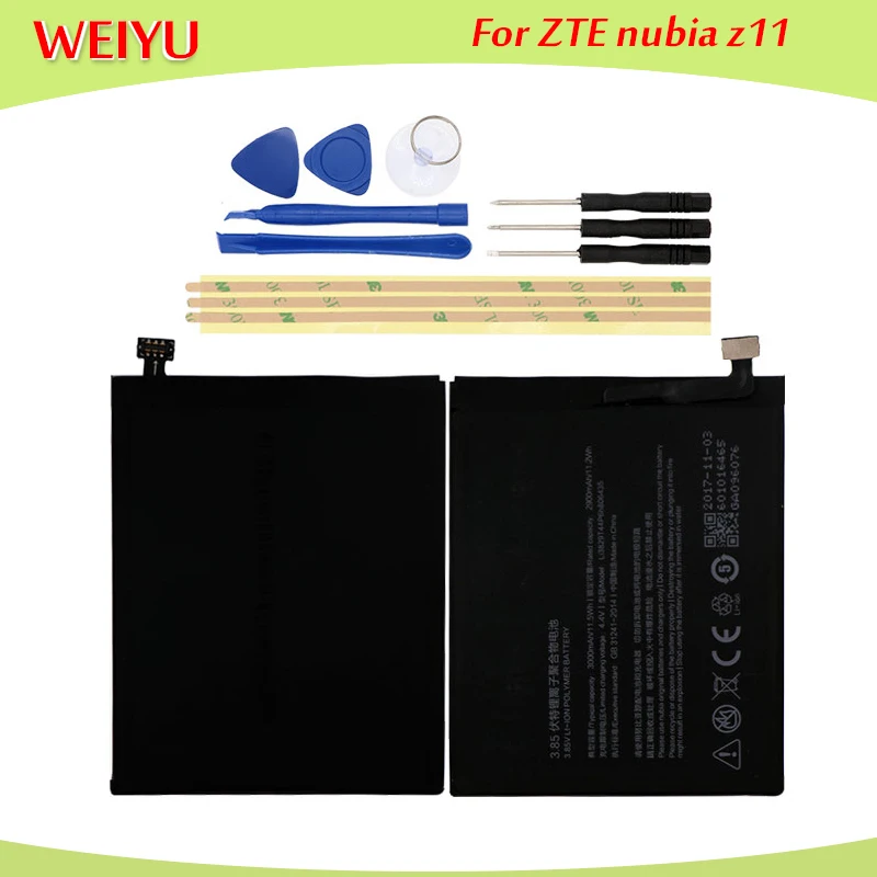 Аккумулятор Li3829T44P6h806435 для ZTE nubia z11 NX531J аккумулятор 3000 мАч + инструменты разборки |