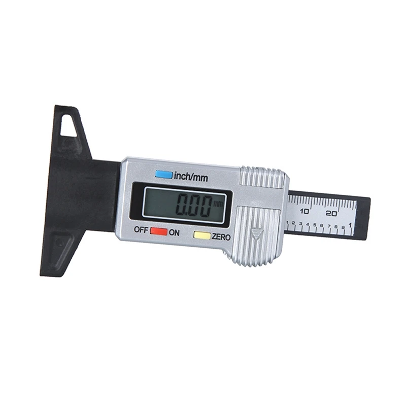 Tyre-Tread-Depth-Gauge-Metric-Standard-Measures-Tester-25-4mm-Car-Bike-Motor-Truck-Check-Tester