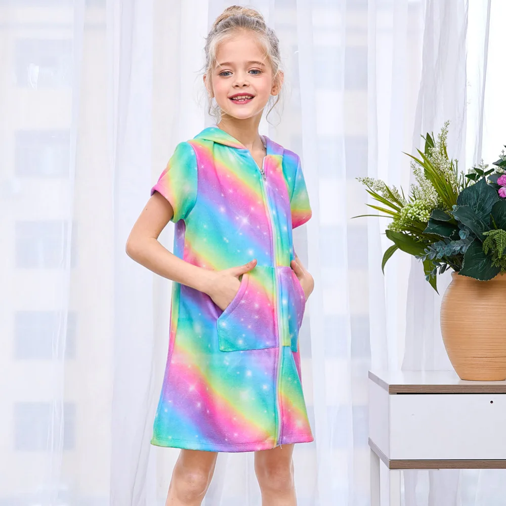 Holographic Rainbow Unicorn Dress -Unicorn Fashion