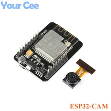 ESP32-CAM беспроводной доступ в Интернет Wi-Fi модуль ESP32 серийный wi-fi ESP32 CAM макетная плата 5V Bluetooth с OV2640 Камера модуль для Arduino