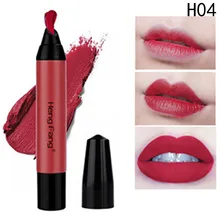 HengFang Марка Красный jujube матовая губная помада длительный МАКИЯЖ пикантные цвета губ краски водостойкие коврики блеск для губ ручка