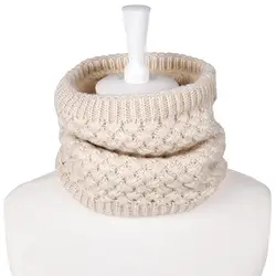Хлопковые трикотажные О Кольцо шарф для Для мужчин 2017, женская обувь зимние теплые флисовые кашемир Шарфы для женщин искусственной меховой