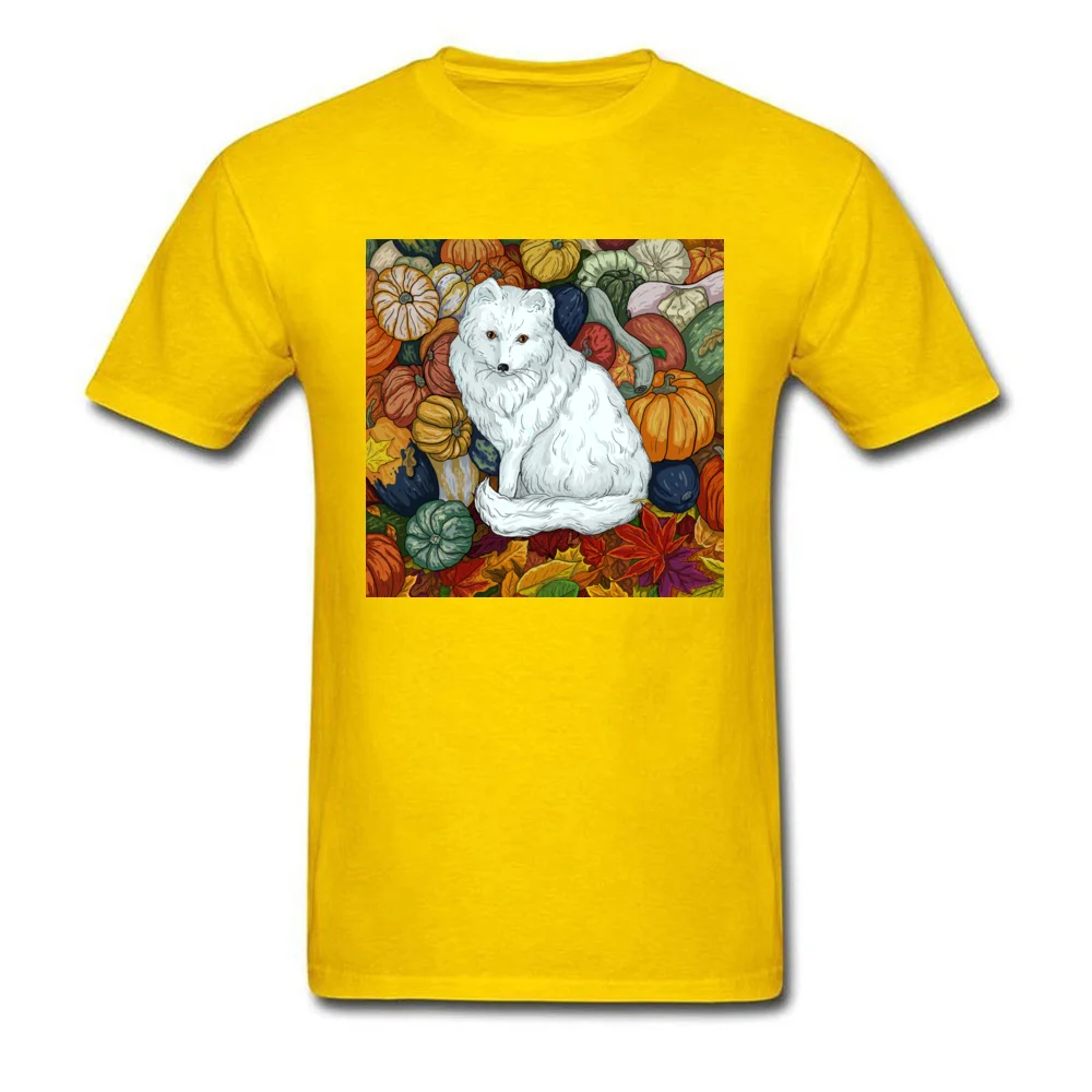 Arctic Fox. October_yellow