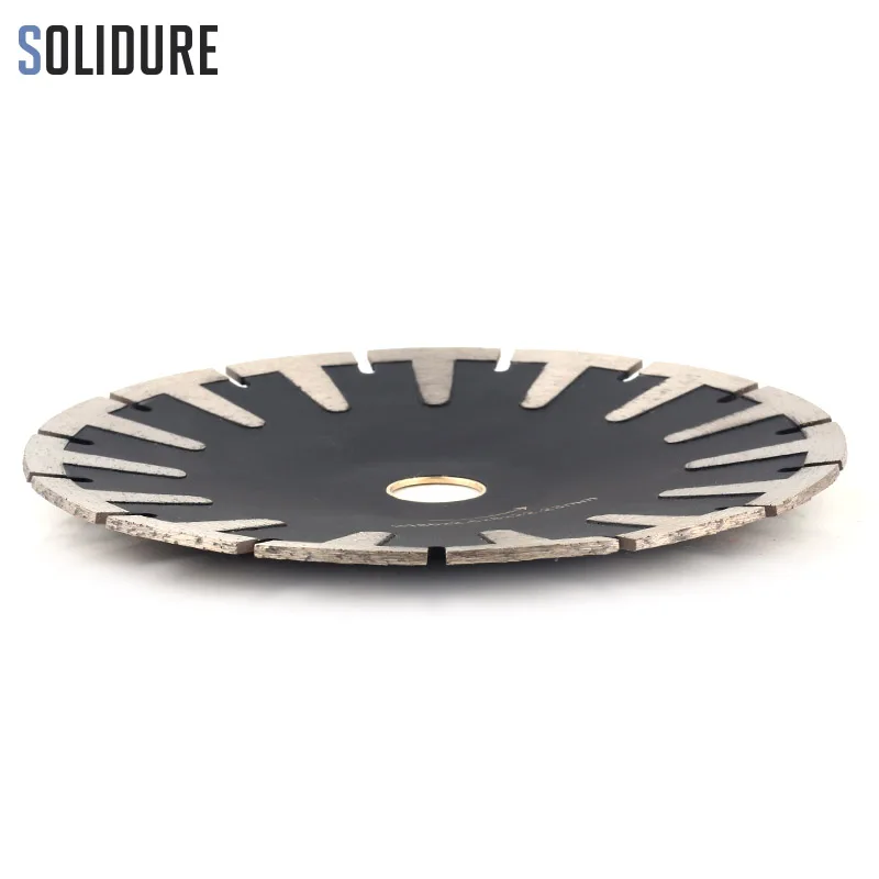 

7inch 180mm Hot Sintered Concave Cutting Grinding Blade with T-Segment Teeth for Granite,Marble,Engineered Stone and Concrete