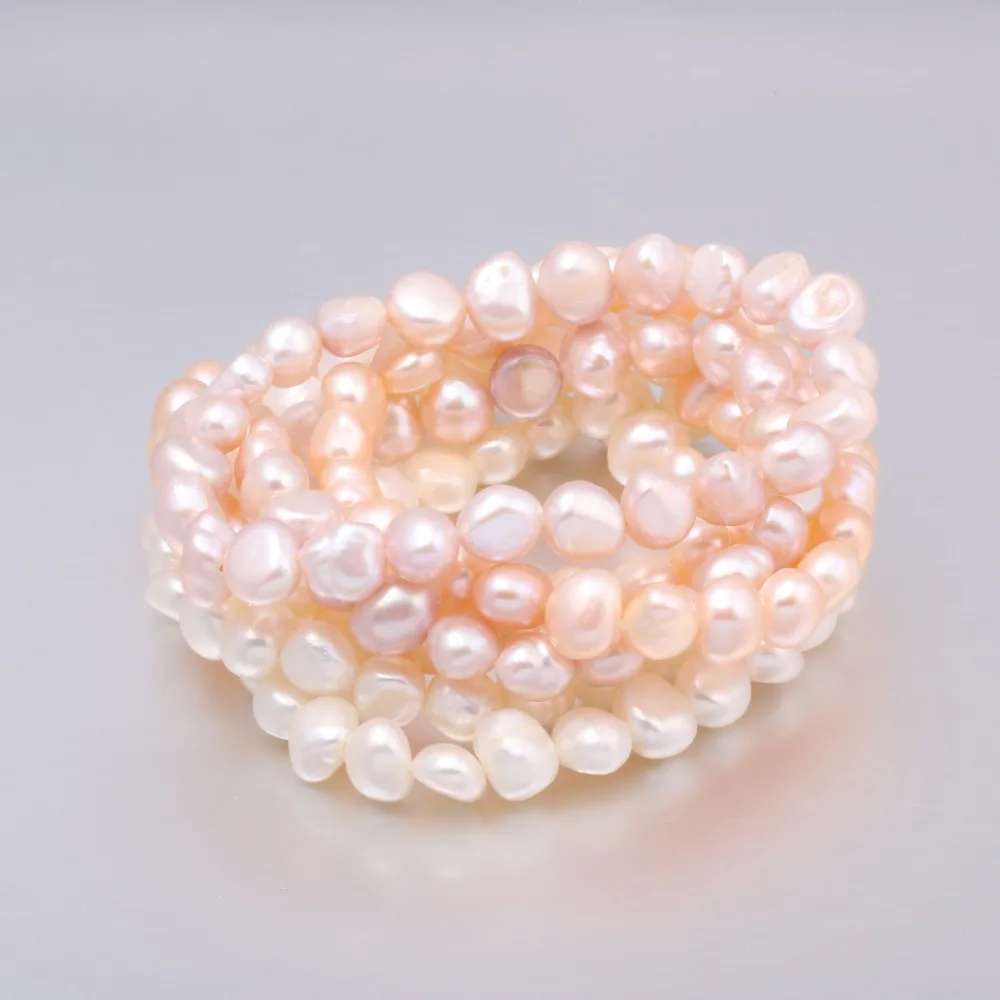 New High Quality 7 8 Mm Freshwater Pearl Bracelets Natural Pearl Bracelet For Women Pearl Bracelet